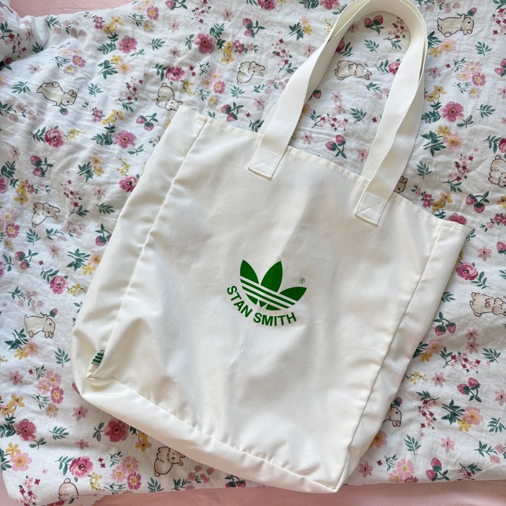 ADIDAS ORIGINALS STAN SMITH PRIMEGREEN Shopper Gym Eco Bag Tote
